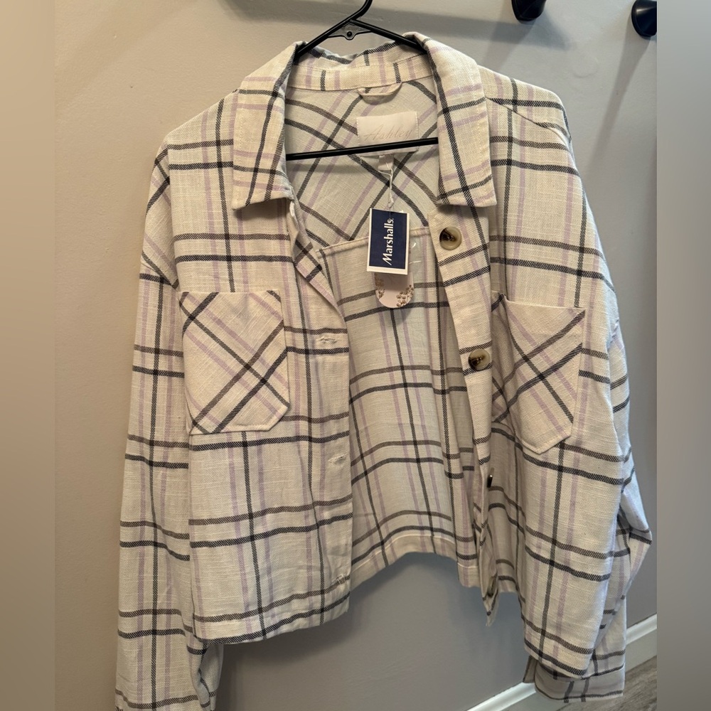 Cropped flannel